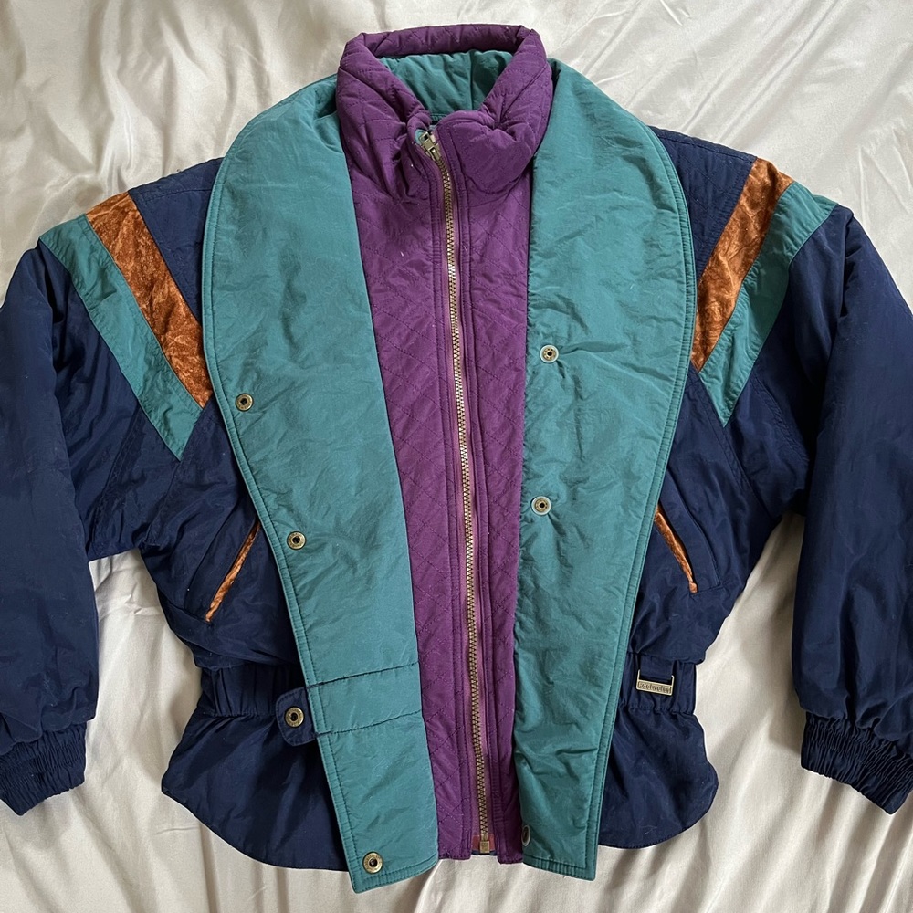90s Vintage Edelweiss Ladies Ski Jacket